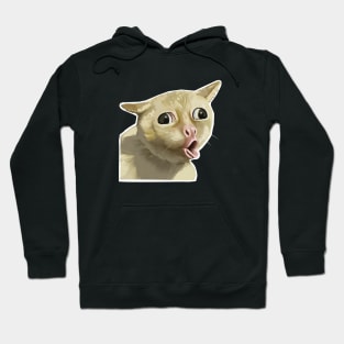 Coughing cat (Ueu) Hoodie